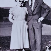 Kurt Funk mit seiner Frau Hildegard